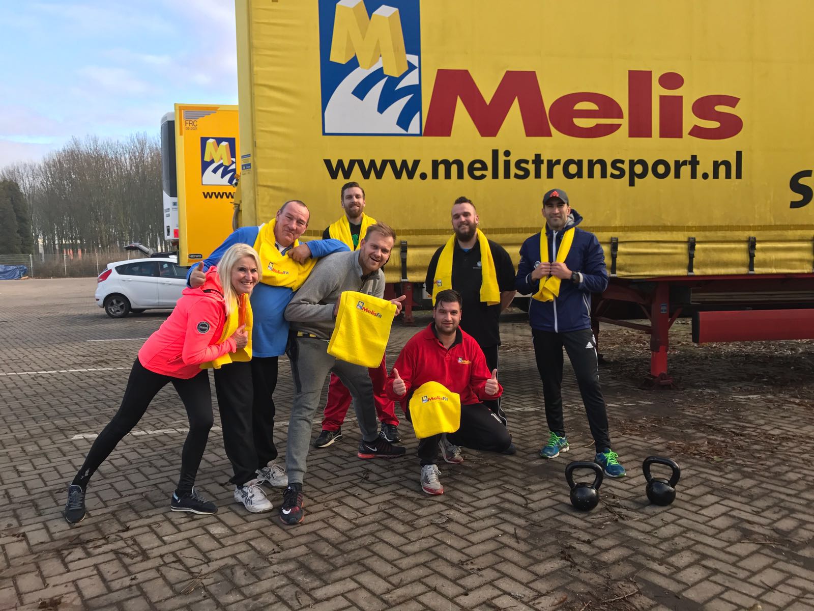 Fit aan de rit beginnen bij Melis