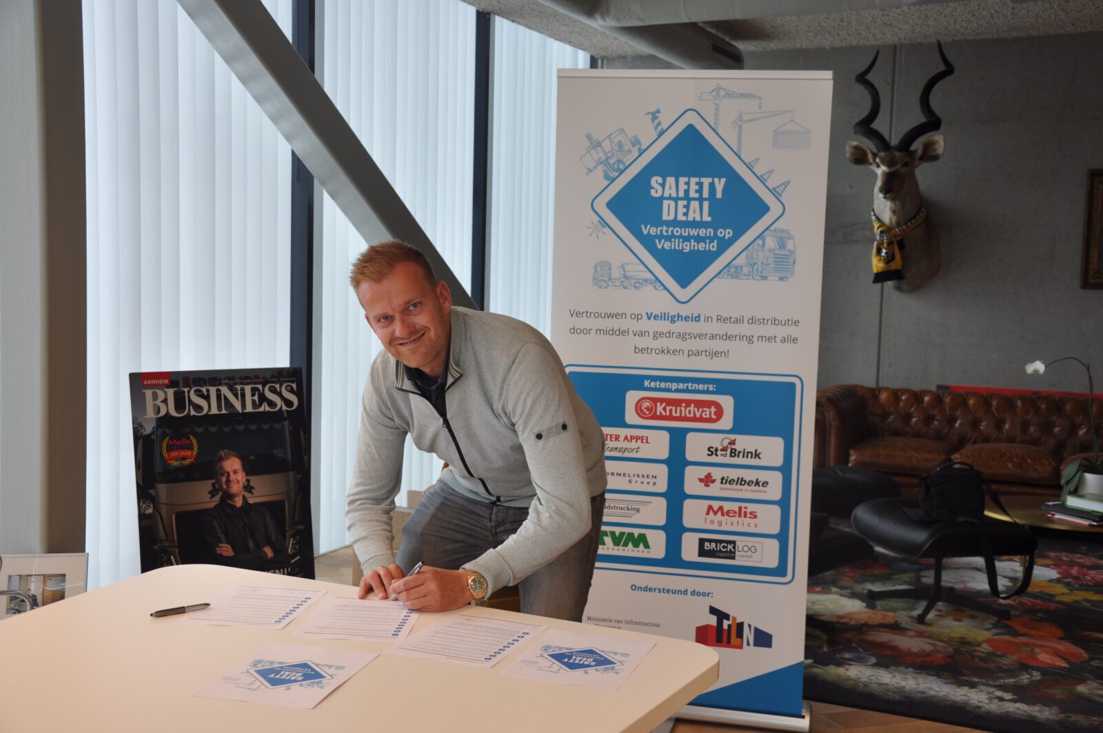 Melis Logistics sluit zich aan bij Safety Deal ‘’Vertrouwen op Veiligheid’’