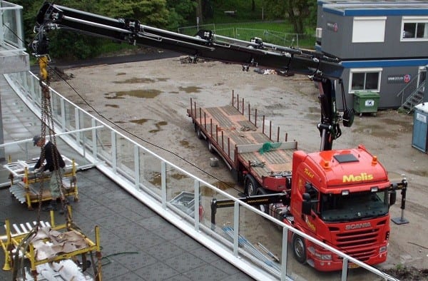 Nieuwe kraanauto voor Melis