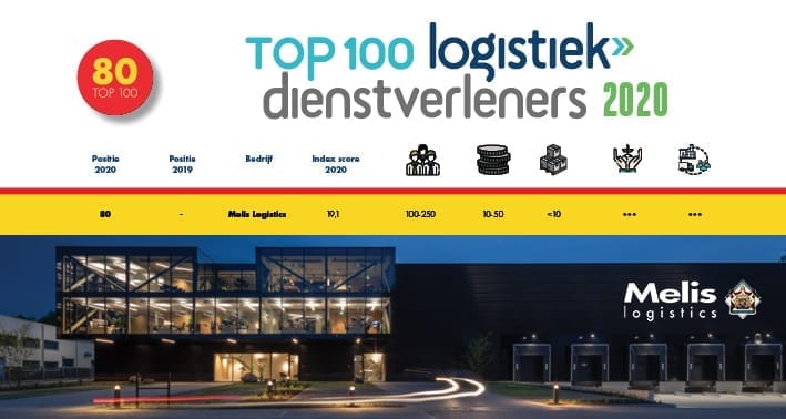 Historisch moment: Melis belandt in top 100 van ‘grootste logistieke dienstverleners’